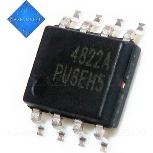 10pcs/lot 4822 AO4822 AON4822 sop-8 Chipset New original In Stock