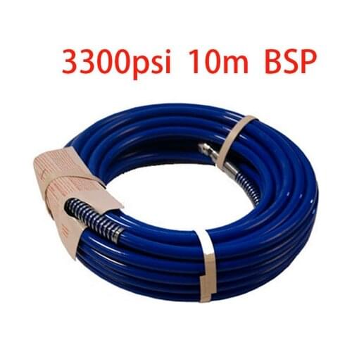 Aftermarket 10m high pressure hose 1/4" BSP 3300Psi Professional airless paint sprayer spare part