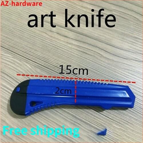 Art knife Office Stationery Art Blades Trimmer Sculpture Blade Utility Knife 100mm x 18mm Student Supplies 1 Pcs