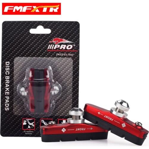 Road racing bicycle brakes C killable replaceable drawer type V brake block aluminum alloy silent brake skin universal