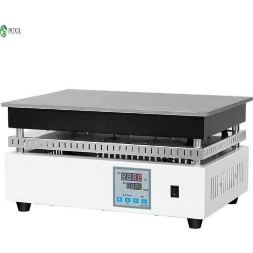 Electric heating plate precision corrosion resistant graphite heating plate for laboratory use digital display constant tempera