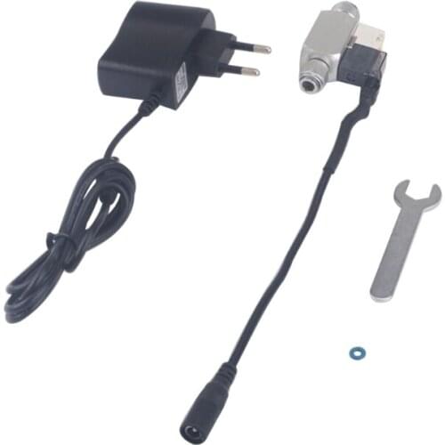 AC100-240V Single/Double Head Aquarium Fish Tank CO2 Solenoid Valves Regulator M68E