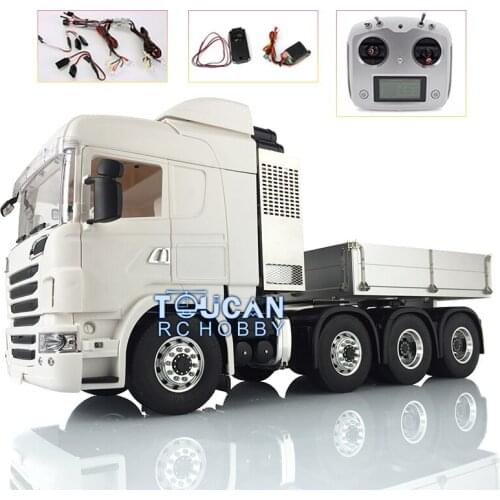 1/14 Hercules R730 Cab LESU Metal 8*8 Sca Chassis Tractor Truck W/ Radio Light THZH0686-SMT3