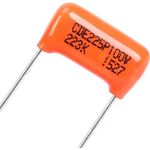 Orange Drop Guitar Bass Tone Capacitors Guitar Capacitors Bass Capacitors 0.022UF 100V For Electric Guitar Bass Cap High quality