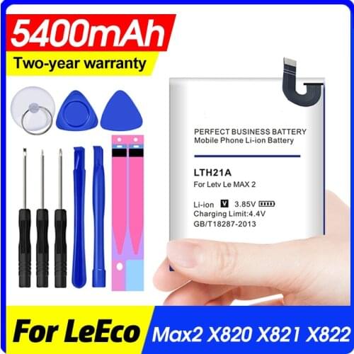 LTH21A 4800mAh For Letv LeEco LeMax2 X822 X829 Le Phone Le MAX 2/5.7inch/X821 X820 Mobile Phone Replacement Battery