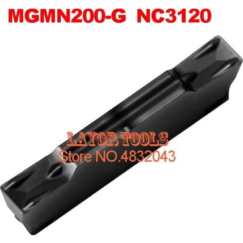 MGMN200-G NC3120, Two-headed Cnc Cutting Use For Steel Carbide Coating Turning Insert For Grooving Holder Mgehr & Mgivr