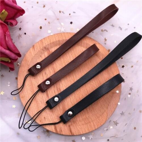 Fashion PU Leather Keychain Casual Leather Strap Lanyard Key Chain Waist Wallet KeyChains Car Keyring Keyholder Jewelry Gift