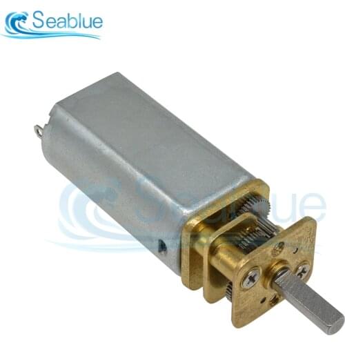 GA13-050 DC 6V 12V 10 30 60 100 150 200 300RPM Micro Speed Gear Motor Reduction Gear Motors With Metal Gearbox Wheel Diy