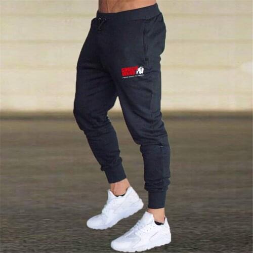 Mens Jogging Pants Casual Pants Fitness Mens Sports Pants Leggings Sportswear Trousers Gym Printing Gorilla 2021 Brand New Men