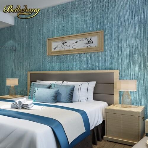 Beibehang wall paper. Pune solid non-woven classic grid pattern wallpaper backdrop living room bedroom den full of shops