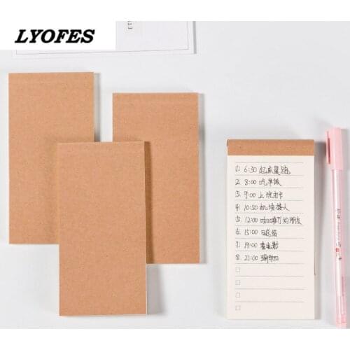 Simple Kraft Paper Material Notebook Sketchbook Diary for Drawing Painting Paper Notepad Pocket Budget Book Office Supplies