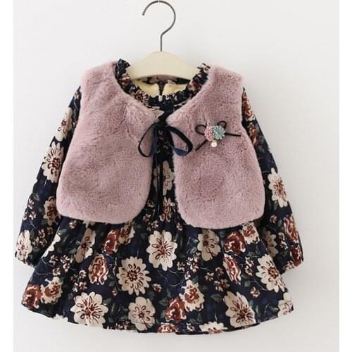 Puenamer Winter Dresses For Babies