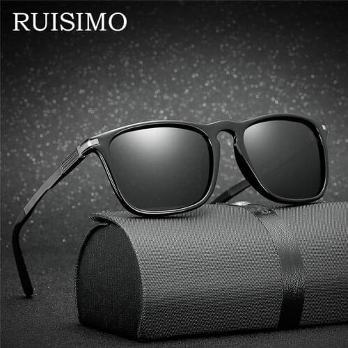 Unisex Retro Aluminum Sunglasses Polarized Lens Vintage Sun Glasses For Men Women Polaroid sunglasses uv400 retro de sol