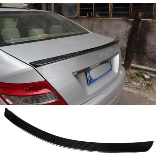 A Style Carbon fiber Trunk Spoiler Fit For Benz C180 C200 C300 W204