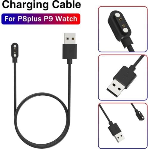 Smart Watch Dock Charger Adapter Magnetic USB Charging Cable Cord Wire For P8plus P9 Watch