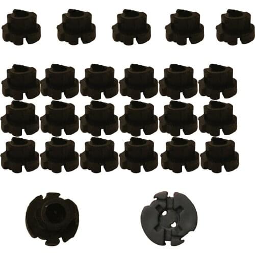 100PCS T3 Car Light Socket Instrument Panel Dash Light Bulb Base