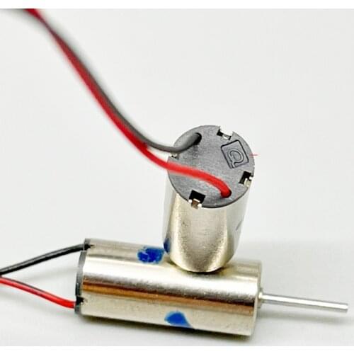 4pcs/lot 614 6mm*14mm Micro Coreless Motor DC 3.7V 4.2V 6Volt 52000RPM Ultra-High Speed Strong Magnetic Engine RC Drone