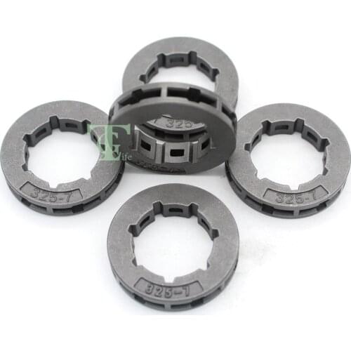 5Pcs .325 7T Small Spline Chain Drive Sprocket Rim Fit HUSQVARNA 340 346 346xp 345 350 351 346 353 357 455 460 Rancher Chainsaw