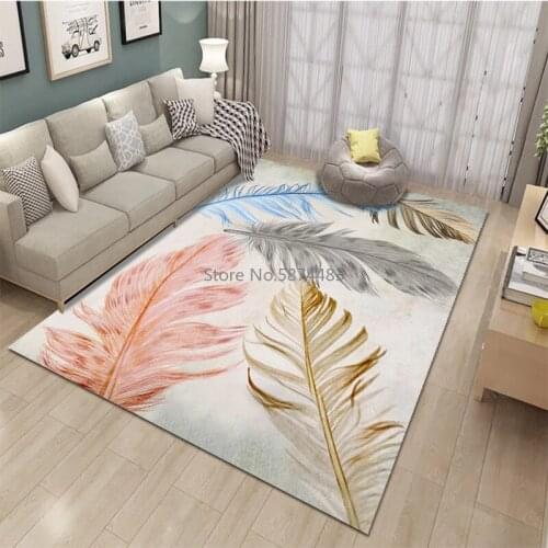 Abstract Geometry Pattern Lamb Velvet Material Europe Carpet Rug Living Room Bedroom Study Coffee Table Decorative Room