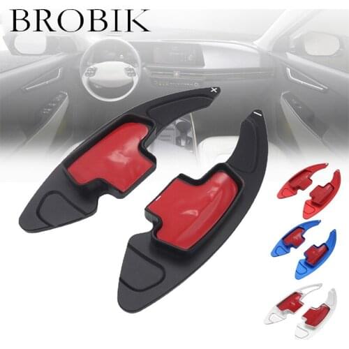 BROBIK Aluminum Steering Wheel Shift Paddle Shifter Extension Blade Car Accessories For Kia K5 2020