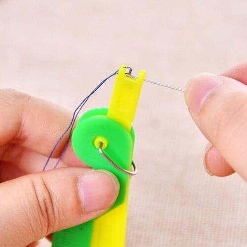 Automatic Use Device Sewing Needle Easy Guide Thread Threader Tool Elderly