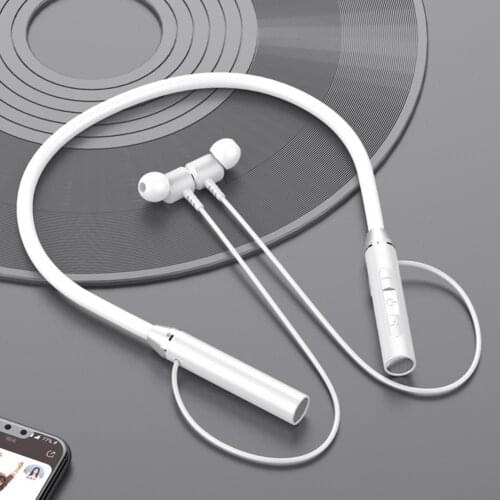 Wireless Earphone Bluetooth 5.1 Stereo Magnetic Neckband TF Card HiFi Headphone for Android/for iPhone