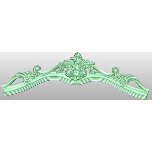 3D model STL format file for cnc router engraving furniture sofa cabinet chair leg pattern Artcam 809