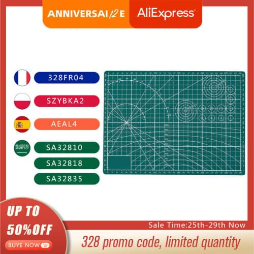 INNE Leather Tools Sewing Accessories Craft A1A2A3A4 PVC Cutting Pad Board Patchwork DIY Double Sided self Repairing Base Plate