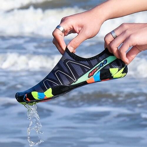 Unisex Summer Beach Shoes Water Swimming Anti-Skid Sneaker For Men Women Aqua Shoe Soft Surfing Sport Seaside Footwear Slippers