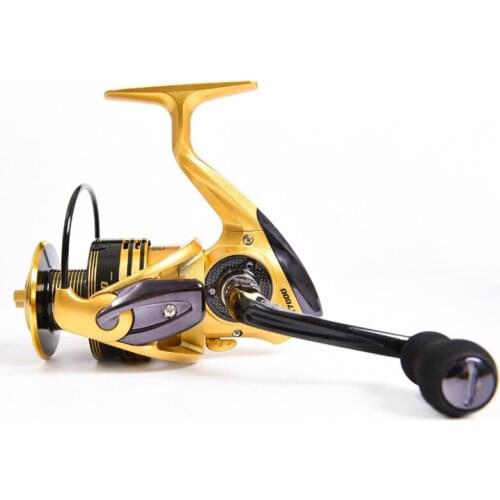 DYGYGYFZ Fishing Reals Spinning Reel High Speed G-Ratio 5.1:1 Fishing Reels Drive Metal Wire Rocker Arm Without Gap Fish Tools