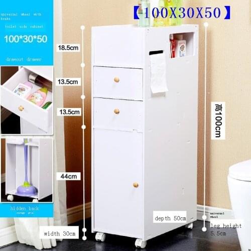 Armoire Corner Toilette Meuble Salle De Bain Rangement Vanity Furniture Mobile Bagno Armario Banheiro Bathroom Storage Cabinet