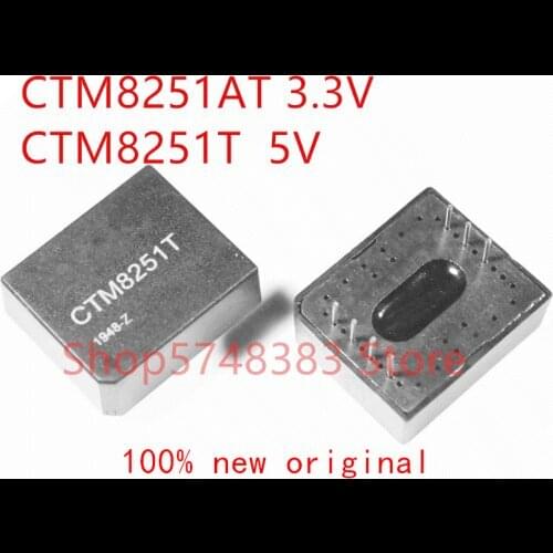1PCS/LOT 100% new original CTM8251AT CTM8251T General can isolation transceiver 2500V isolation high ESD protection function