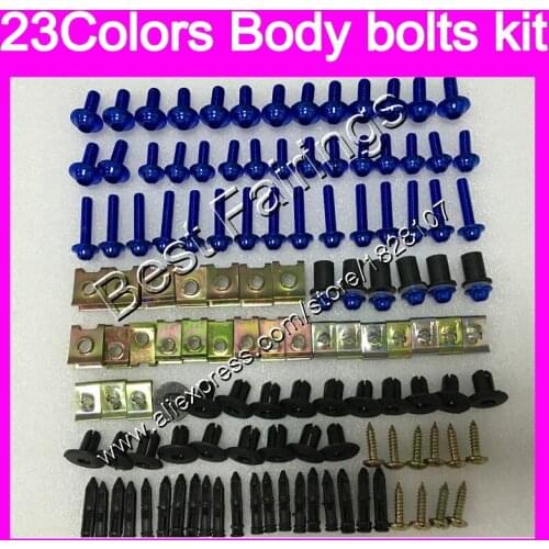 Fairing bolts full screw kit For SUZUKI GSXR1000 09 10 11 12 GSXR 1000 GSX R1000 K9 2009 2010 2011 12 Complete Body screws Nuts