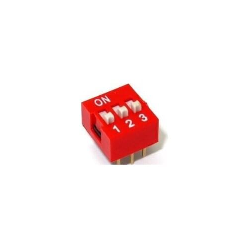DIP switch 3 way 2.54mm,DIP Switches 3P