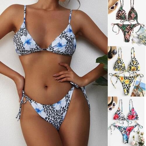 Two-piece Bikini Sets Women Swimwear Sexy Push-up Padded Brazilian Swimsuit Female Bathing Suit Beachwear Maillot De Bain Femme