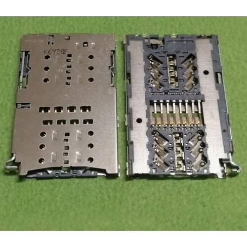 Sim Card Reader Tray Micro SD Memory Holder Slot For Samsung Galaxy S7 S7edge G9350 G9300 G9308 G935F G930 V A Repair Parts