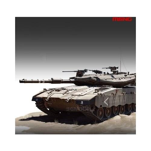 Meng TS-001 1/35 3D Merkava Mk.3D Early Main Battle Tank Military Assembly Tank Model Building Kit For Adults Hobby Model DIY