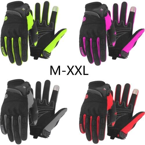 Full finger Touch Screen Motorcycle Gloves for Men/Women, Mountain Riding Sports Mittens Protection Gear