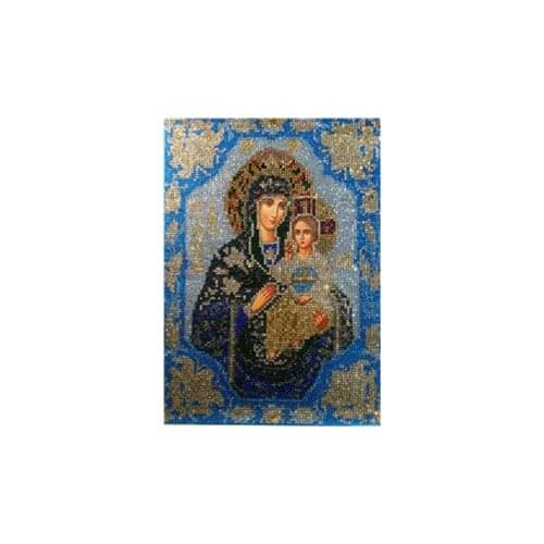 2018 diy Diamond Embroidery Religion Mosaic Icons Virgin Jesus Painting Cross-Stitch Kits Beadwork Needlework Crafts for gift