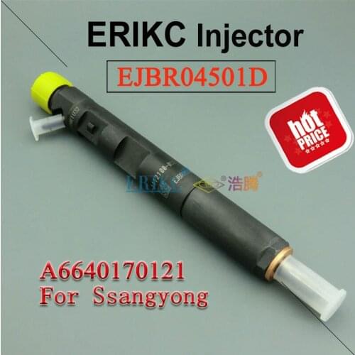 ERIKC New Injector Nozzle EJBR04501D(A6640170121),4501D for Delphi Actyon 200 2.0L Xdi MPV 4WD (141bhp) ,D20DT Euro 4 ,Ssangyong