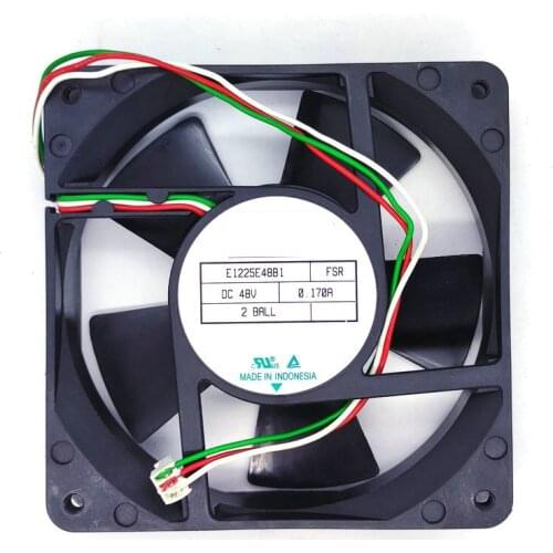 Original FONSONING E1225E48B1 FSR A1225E48B1 FS 48V 0.170A 120*120*25MM 3 lines Cooling fan