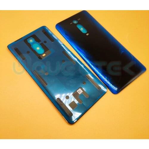 New Original For Xiaomi mi 9t Back Battery Cover Glass Panel Redmi K20 Pro Rear Glass Door Housing Case With Adhesive Replace