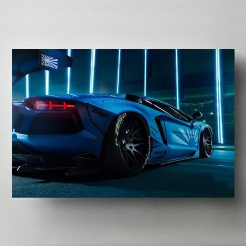 Supercar Posters Aventador LP700 Tuning Vehicle Wall Art Picture Canvas Painting Prints Modern Home Room Decorations