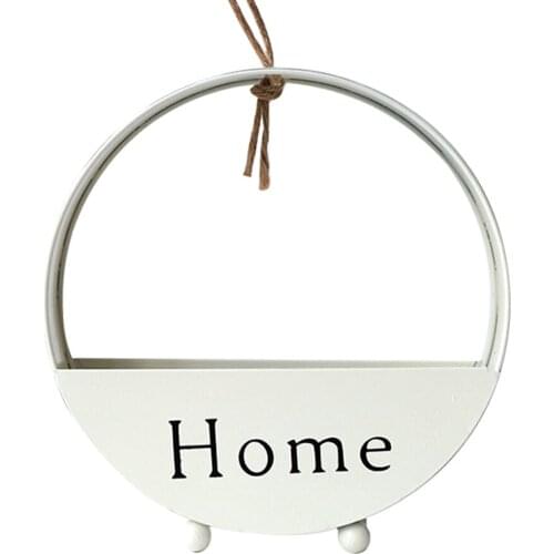 Hanging Pots Basket Black Hanging Flower Pot Holder Metal Flower Pot Holder Metal Hanging Planter White Modern Flowerpot Pink