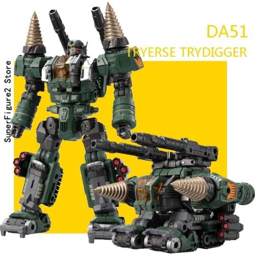 Tansformation Diaclone Reboot DA-51 Triverse Tridigger Cosmo version Action FIgure Brand New in stock