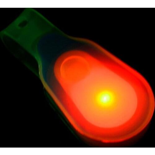 Outdoor sports silicone backpack light night running lights night bicycle lights bicycle camping lights saftey outdoor tools