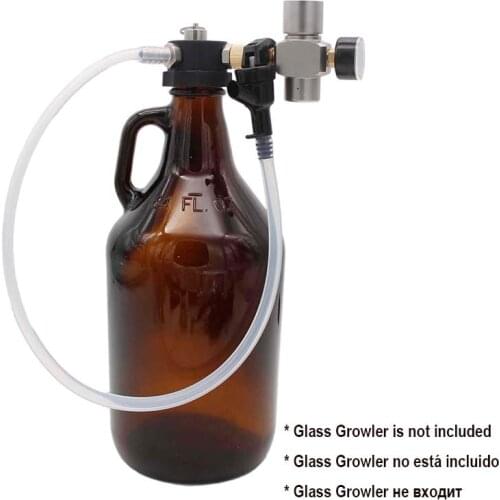Growler Tap Kit Portable Growler Dispenser Homebrew Beer Kegging Equipment