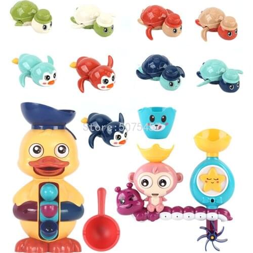 Baby Kids Bath Toy Suction Cup Track Water Games Toys Children Water Bathroom Bath Shower Water Bath Toy Child Birthday Gifts