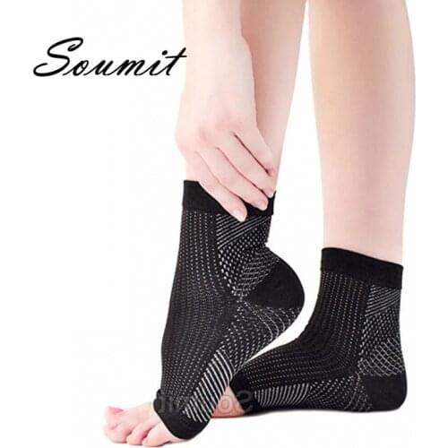 Breathable Compression Socks for Plantar Fasciitis Men Women Heel Relief Arch Spurs Pain Comfortable Foot Care Sports Sock 1Pair