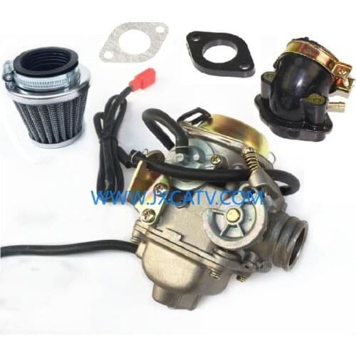 Wholesale Irbis Dingo T150 Carburetor D24 & Intake Pipe & Air Filter D42 & Carburetor Solenoid Valve
